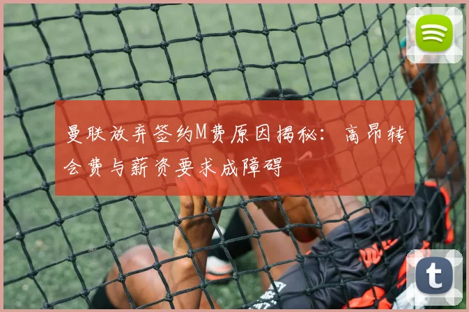 曼联放弃签约M费原因揭秘：高昂转会费与薪资要求成障碍